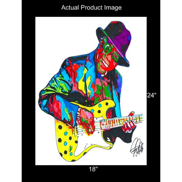 Buddy Guy Guitar Chicago Blues Music Poster Print Wall Art 18x24 - Picture 2 of 5